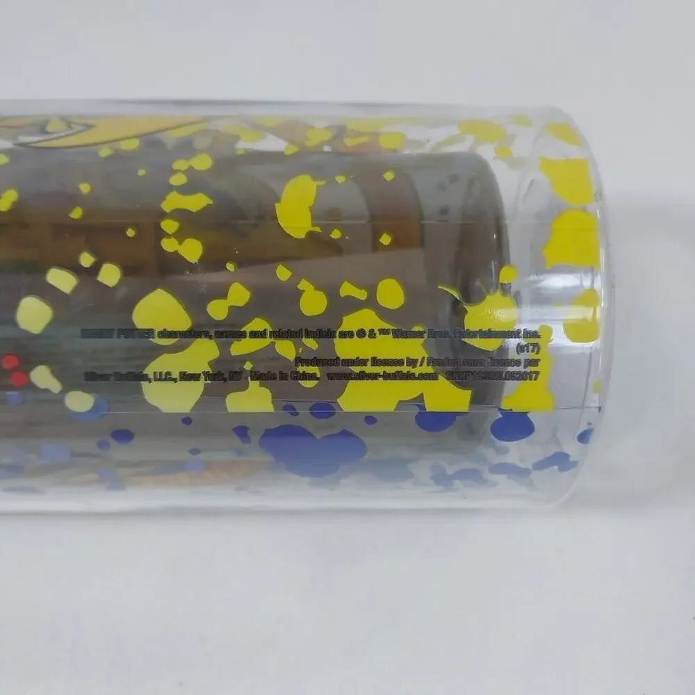 Harry Potter Hogwarts‎ Clear Plastic Water Bottle Warner Bros. Movies Tumbler